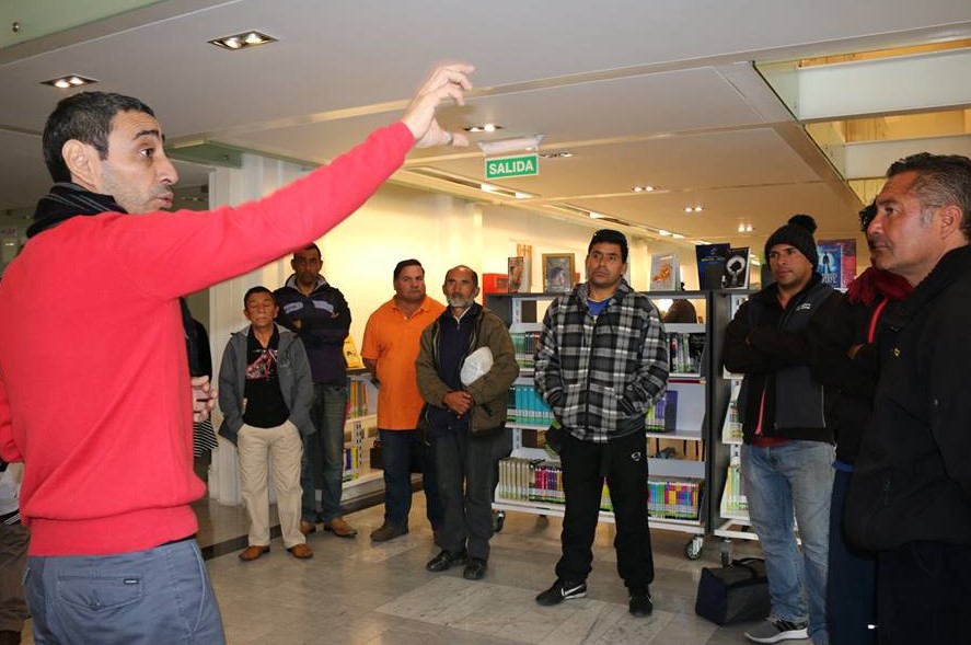 Photo of Participantes del programa BiblioCalle en la Biblioteca