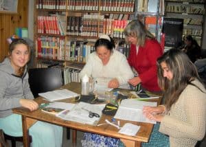 Library’s literacy project becomes a school for adults leading to social and civic empowerment of the Roma community