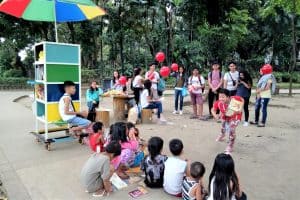 Library’s outreach programme provides growth opportunities to street children
